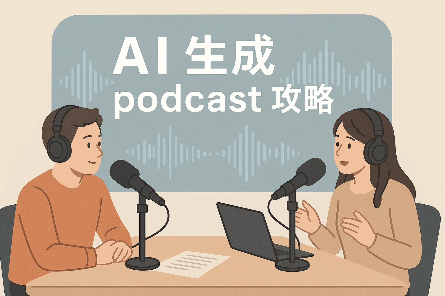 Podcast是什麼?2025就用AI工具一步到位生成Podcast全攻略